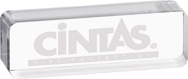 Acrylic Logo Block- 3x1 inch [ALB-3X1-Q]