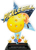 Pickleball Shattered Star Colorix Acrylic Trophy- 8.5 inch [TACR85-STR-PKL-Q]