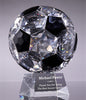 Faceted Crystal Soccer Ball Award - 7.5 inch [CJ11SC-7]