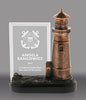 Lighthouse Resin with Engravable Jade Crystal [RMLH136]