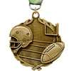 1.75 inch Football Wreath Medal [MP18-FB]