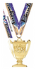 Bowling Bright Gold Trophy Cup Medal [MTM27-BW]