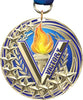 Victory Blasting Stars Medal - 2.25 inch [MSSB2-VY]