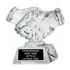 Optical Crystal Handshake Award [CRHND215]