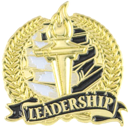 Leadership Academic Lapel Torch Pin [LPST112]