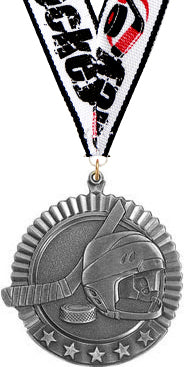 Hockey 5 Star Medal- Silver [MP36-HK-S]