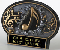 Music Burst Thru Ovals [BT7-MC]