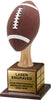 Full Size Football Trophy on Genuine Walnut Base [TPP1L-PLS-FB]