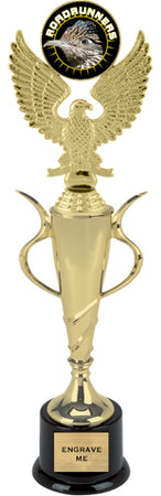 Gold Plastic Cup with Insert Holder [TCPF17i]