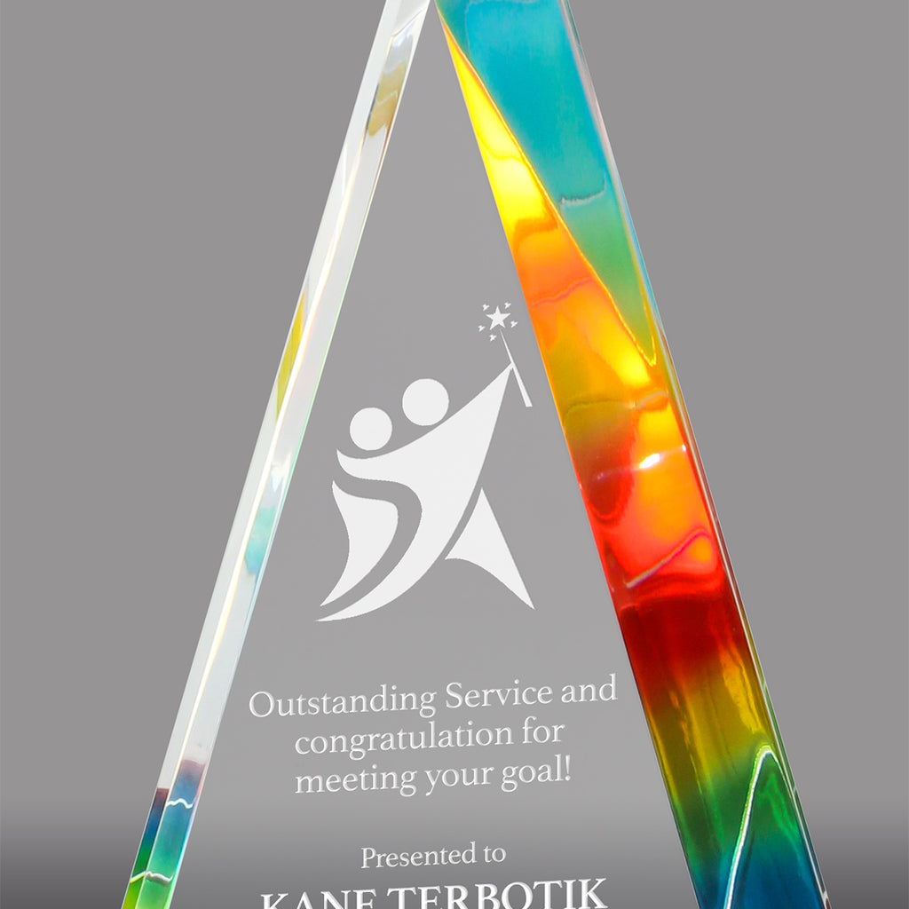 Spectrum Acrylic Awards - Engraved