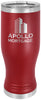 20 oz. Polar Camel Pilsner w/ Lid - Maroon [PCJ9-83]