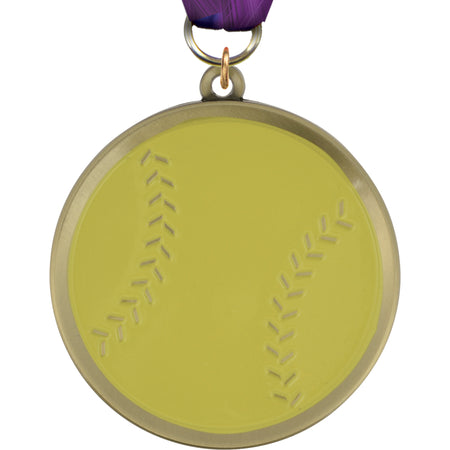 2.25" Softball Mega Medal [MEGA2-SB]