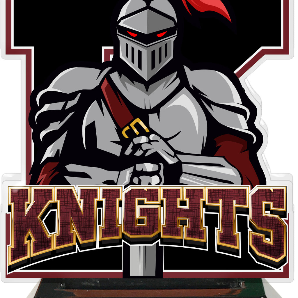 Knights Mascot Colorix-T Acrylic Trophies