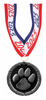 Paw Print M2CX Medal [M2CX-PAW]