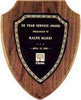 American Walnut Shield Plaque 10