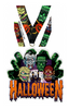 Halloween Monster Mash Colorix-M Acrylic Medal- 3.75 inch [MACR375-HLWN-MM-Q]