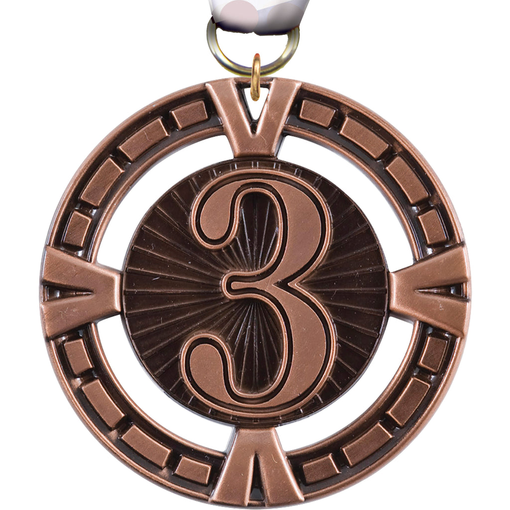 3rd Place 2.5" Victory Medal [M4V25-3RD]