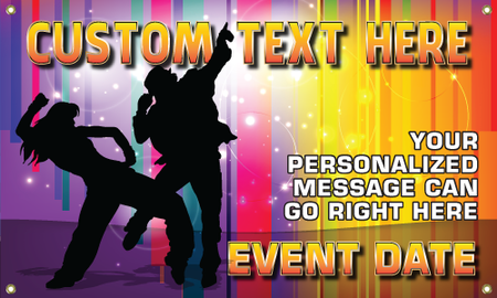 Dance Vinyl Banner- Hip Hop [VB-DC-HPHP]