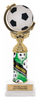 Spinning Squeezable Soccer Ball Trophy [TSFB9-SC]