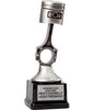 Piston Resin Trophy on Monument Base - 10 inch [RMPSTMB-10]