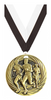 Cross Country Running Male 2.75 inch Blade 3D Diecast Medal [MBD2-CCM]
