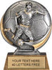 Soccer Round 3D Sport Resin Trophy - Male [RSR5-SCM]