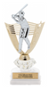 Baseball Diamond Riser Victory Backdrop Trophy [TDRHSVYB-8-BS]