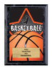 Basketball Full Color Star Plaque [PEDG5-BK]