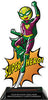 Tennis Female Super Hero Acrylic Trophy- 10 inch [TACR10-SH-TNF-Q]