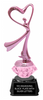 Dance Pink Metallic Trophy on Synthetic Regal Base [TDRPNK8-LOD]