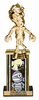 Halloween Mummy Rectangle Column Trophy [TSQ10STK-MUM]
