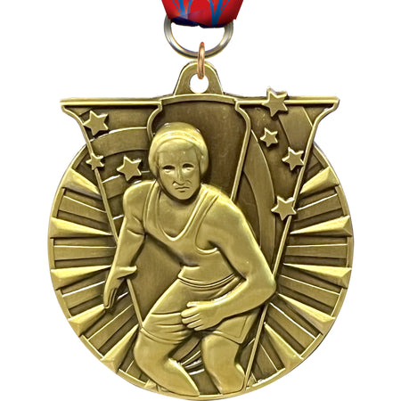 2" Wrestling Victory Medal [MVM2-WS]