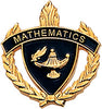 Math 3D Enameled Scholastic Pin [PCM-WRT-MT]