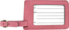 Pink Leatherette Luggage Tag [LTJ-371]