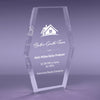8.5 inch Multi Bevel Brilliance Hexa-Tower Acrylic Award [ATMBHTX-85-C]