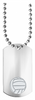 Volleyball Etched & Paint Filled Dog Tag [DTS-VB]