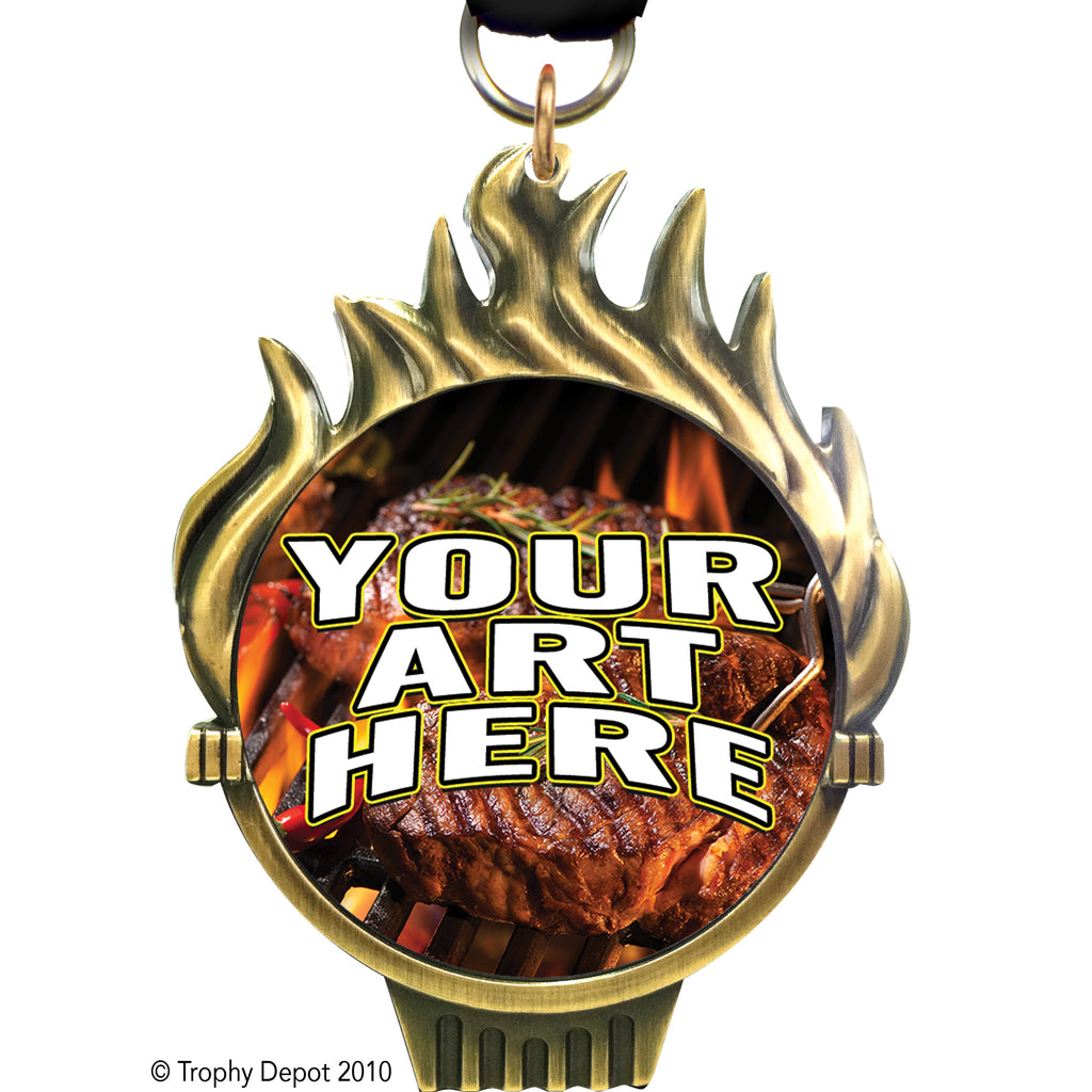 Torch Insert Medals - Stock or Custom