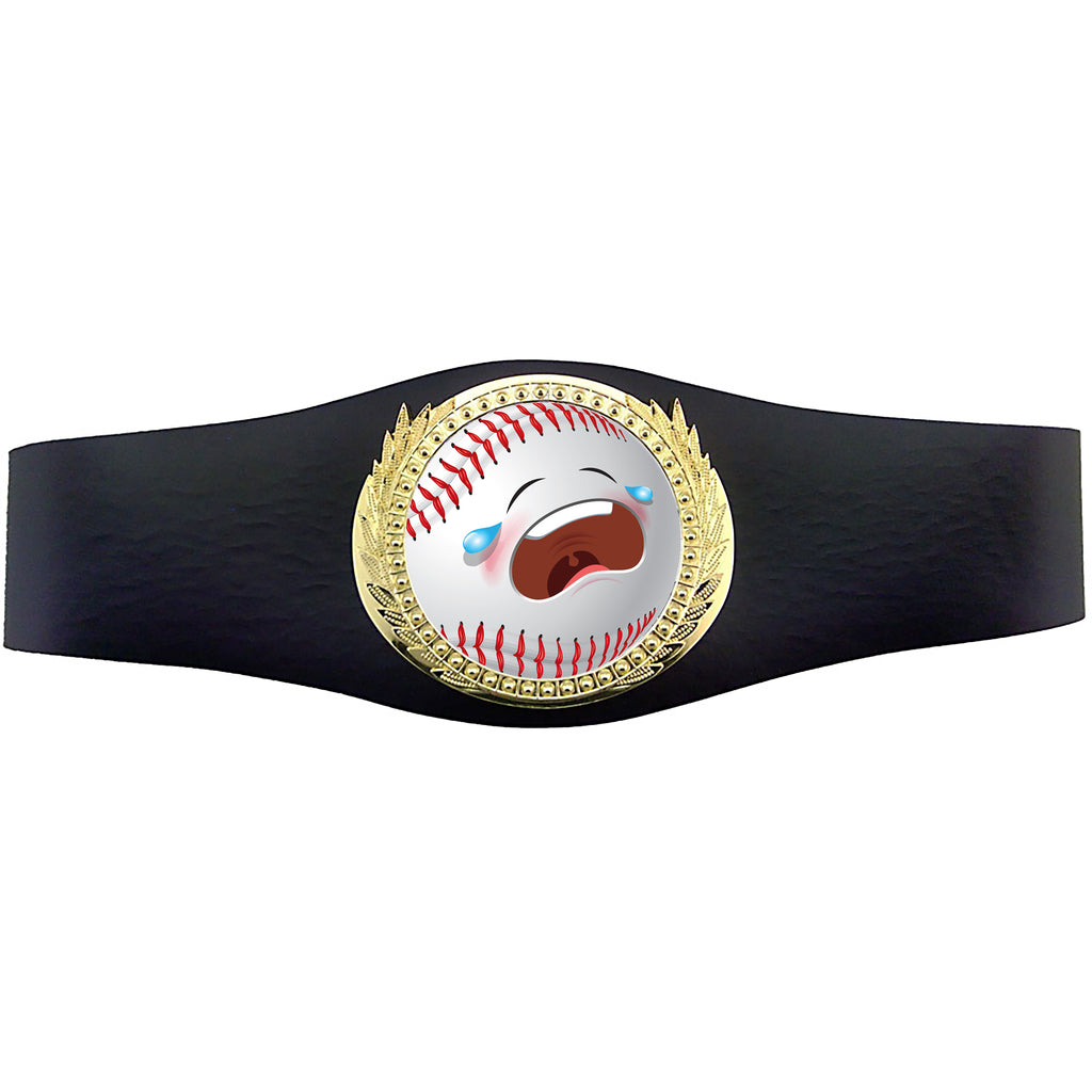 40 inch Baseball Champion Award Belt - Cryin' Losers [CSAB3-BS-CRY]