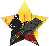 Guitar Hero Star Insert [ST-1078]