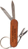 3 Function Pocket Knife Keychain- Wood [PKTKF001WD]