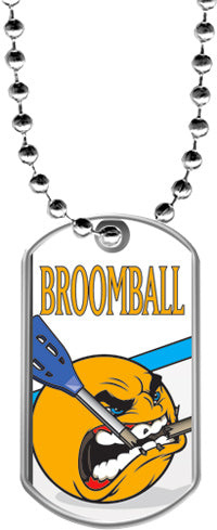Broomball Dog Tags [DTLAM2-BRMBL]