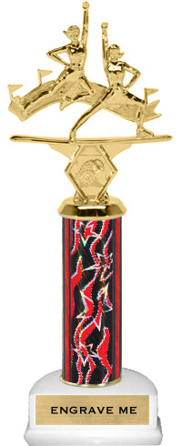 Cheer Stadium Sport Double Action Trophy [TSSDA12-CH]