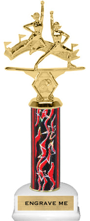 Cheer Stadium Sport Double Action Trophy [TSSDA12-CH]