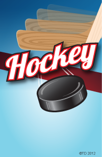 Hockey Plaque Insert [BBP-1987]