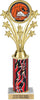 Shooting Stars Color Insert Trophy w/ Column [Ti12-J58]