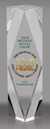 Custom Color Crystal Colossal Tower- 12 inch [CYMFB-12-FC]