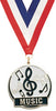 Music Enameled Medal [M2EP-MC-S]