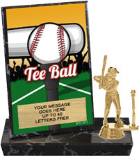 Tee Ball Billboard Plaque [PBB6-TEEBL]