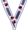 7/8 x 30 in. Cheer Star Neck Ribbon [NKRB-1055]
