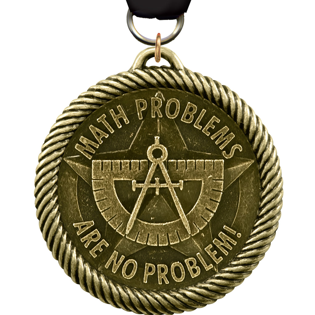 Math Problems Are No Problem! Scholastic Medal [M2SCH-MPANP]